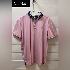 AU NOIR Pink Polo Shirt Size 7 (3XL) Pink